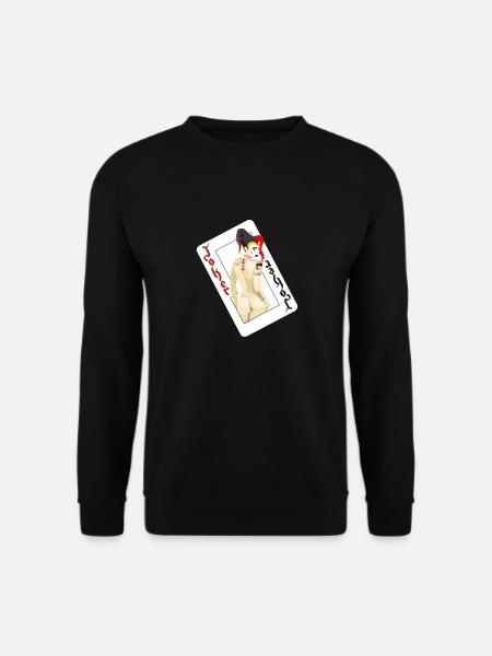 Joker (deck) - Casino Series - Unisex Sweatshirt - black