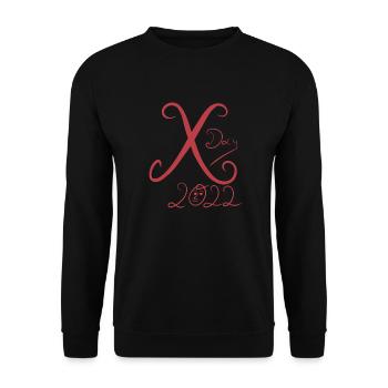 Jour X 2022 - Sweat-shirt Unisexe - noir - Devant - Alina (178cm) & Michal (187cm)