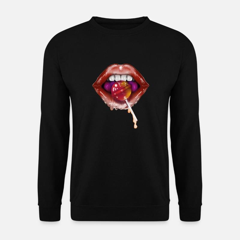 Mundschnuller - Unisex Pullover - Schwarz