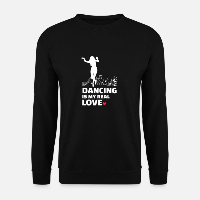 I love to dance - Unisex Sweatshirt - black