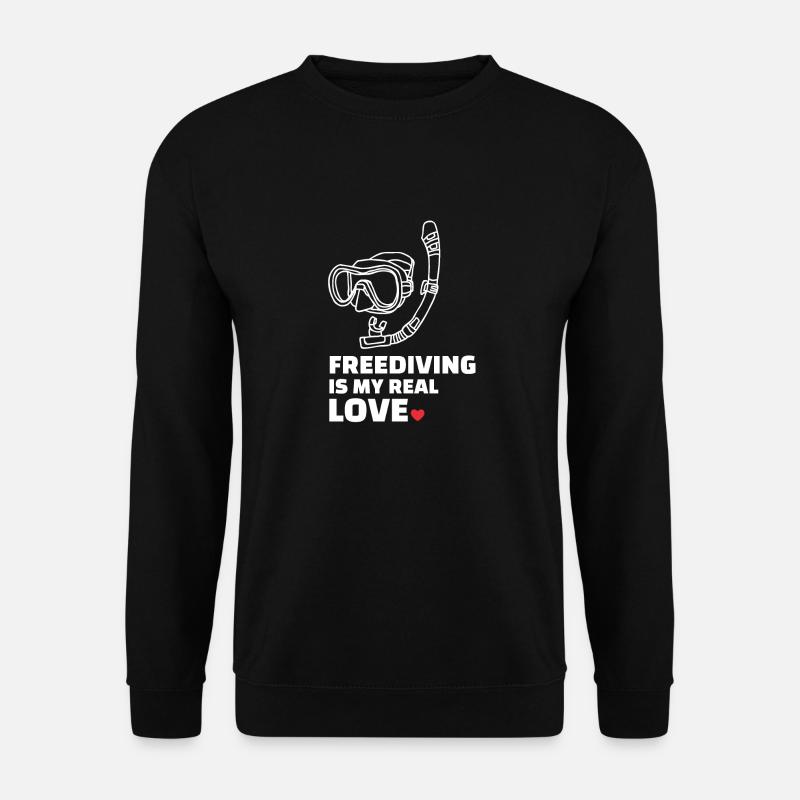 Freediving - Unisex Sweatshirt - black