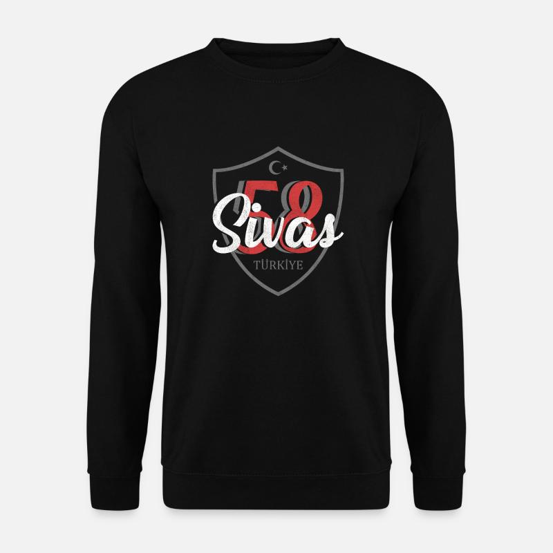 Sivas - Unisex Pullover - Schwarz