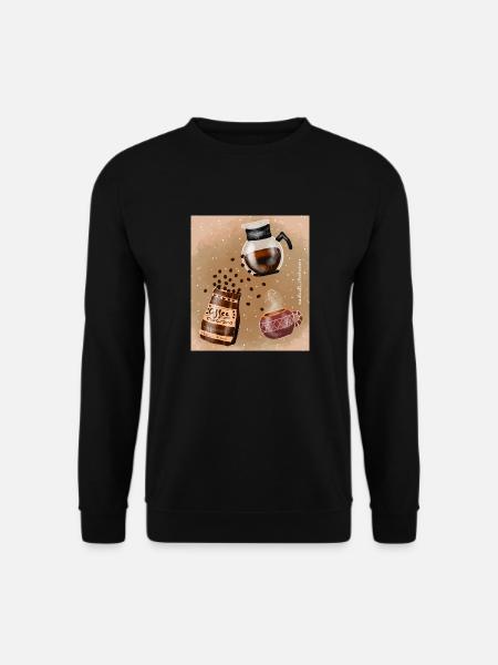 Coffee Love - Unisex Sweatshirt - black