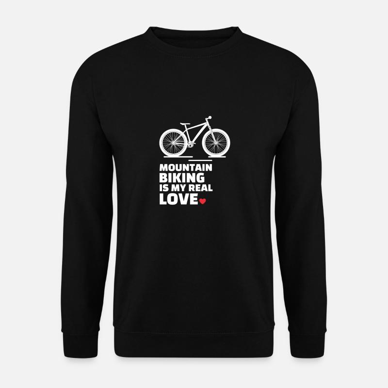 Ich Liebe Mountainbiken - Unisex Pullover - Schwarz