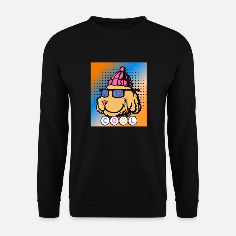 Cooler Hund. Haustiere - Unisex Pullover - Schwarz