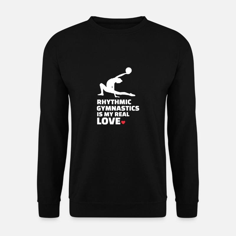 Ich Liebe Rhythmische Sportgymnastik - Unisex Pullover - Schwarz