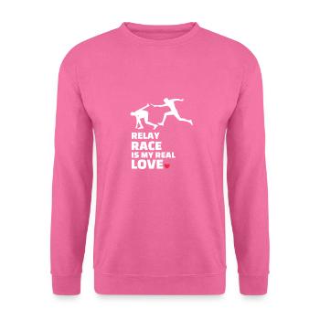 Ich Liebe Staffelläufe - Unisex Pullover - Pink - Vorne