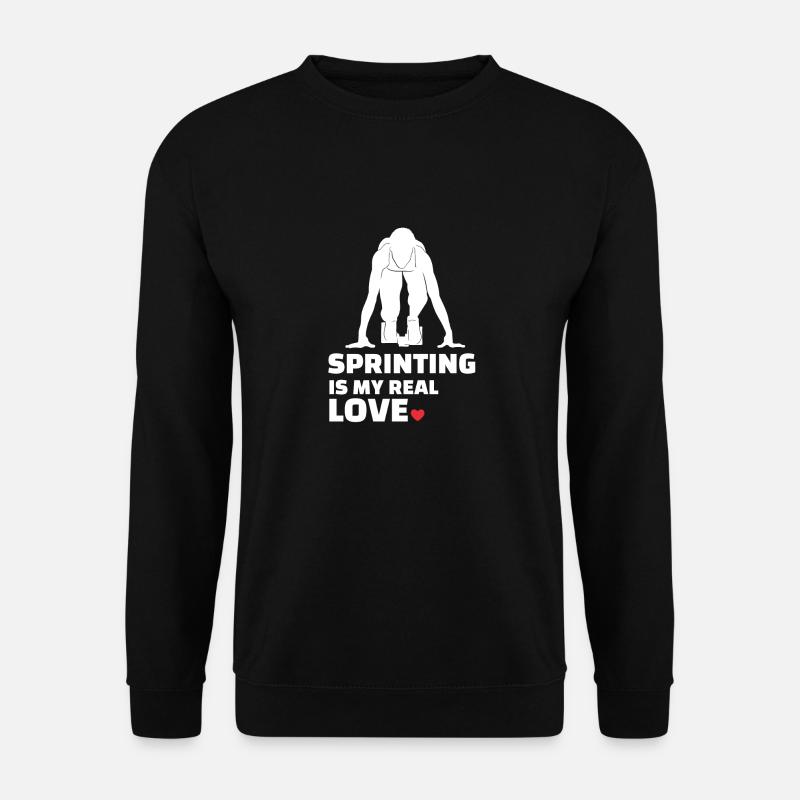 J’adore sprinter - Sweat-shirt Unisexe - noir