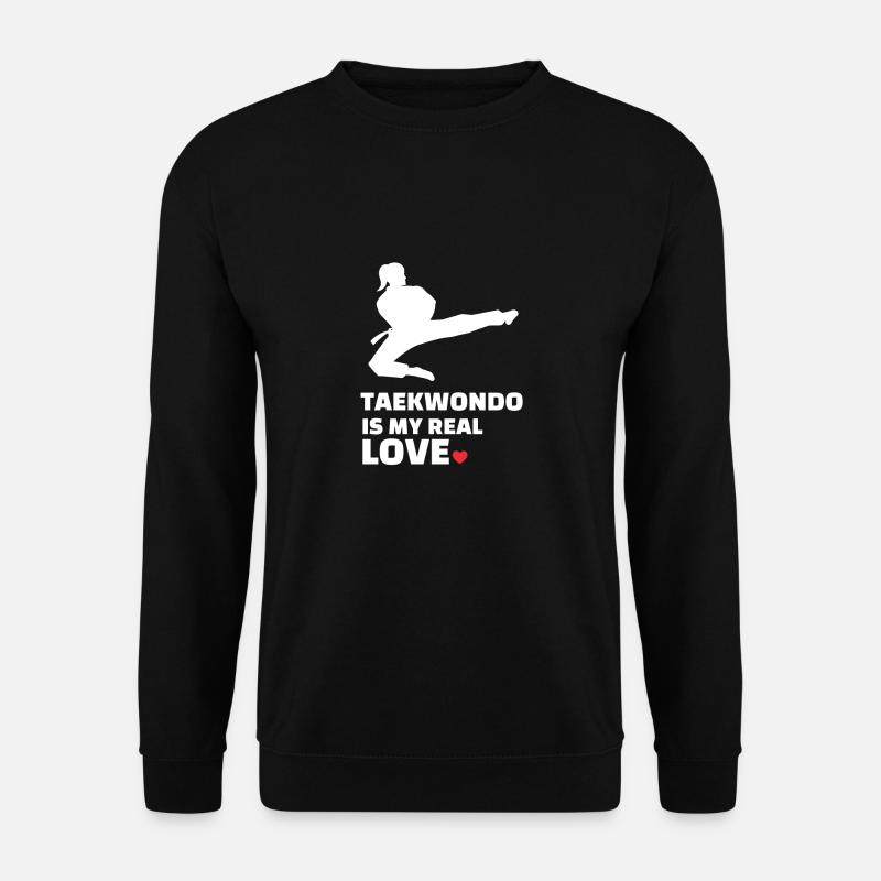 Ich Liebe Taekwondo - Unisex Pullover - Schwarz