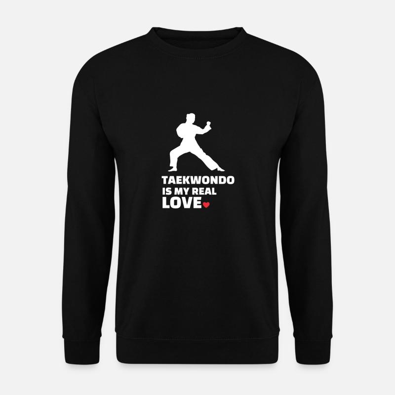 I love Taekwondo - Unisex Sweatshirt - black