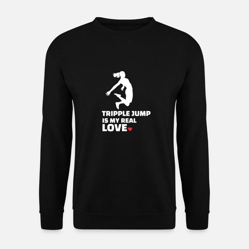 J’adore le triple saut - Sweat-shirt Unisexe - noir