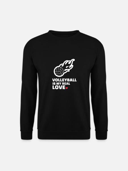 J’adore le volleyball - Sweat-shirt Unisexe - noir