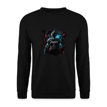 Gaming Soldier - Console de jeux vidéo PC Gamer - Sweat-shirt Unisexe - noir - Devant - Alina (178cm) & Michal (187cm)