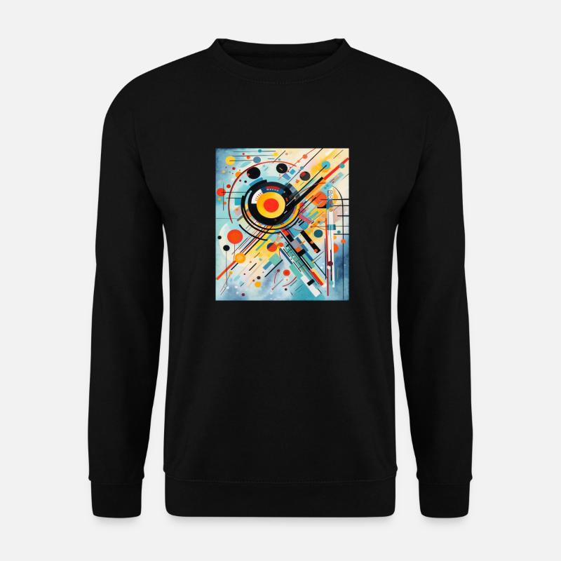 STREET ART ABSTRAKTION - Unisex Pullover - Schwarz