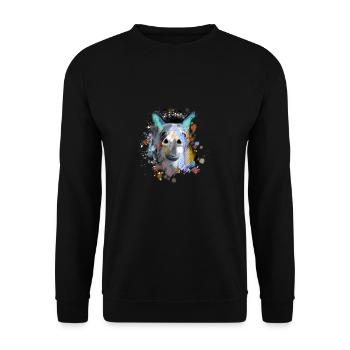 Donkey, Graffiti, Painting, Colorful - Unisex Sweatshirt - black - Front - Alina (178cm) & Michal (187cm)