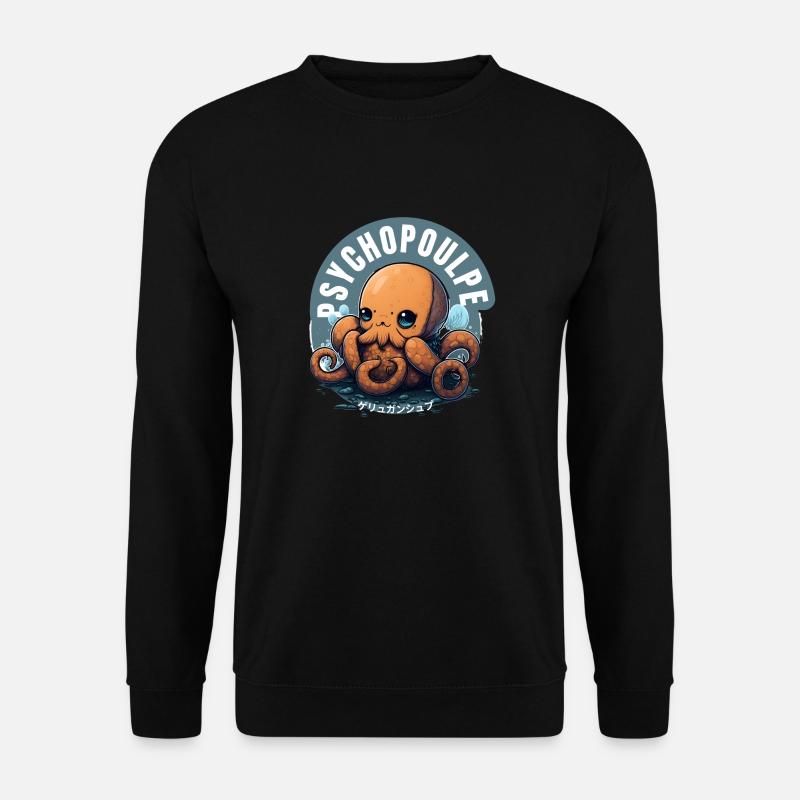 Octopus Évasion : Plongez dans l'intrigue - Sweat-shirt Unisexe - noir