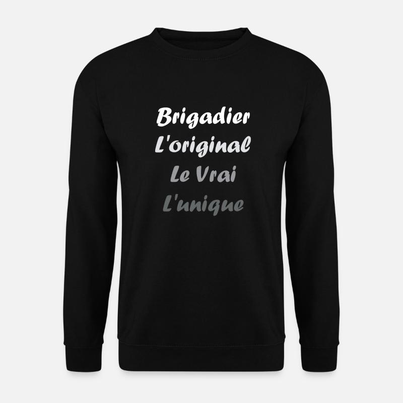 brigadier - Sweat-shirt Unisexe - noir