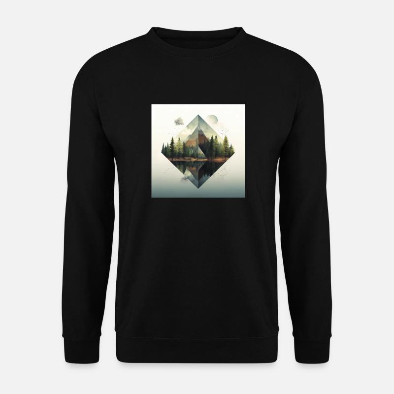 Berg - Unisex Pullover - Schwarz