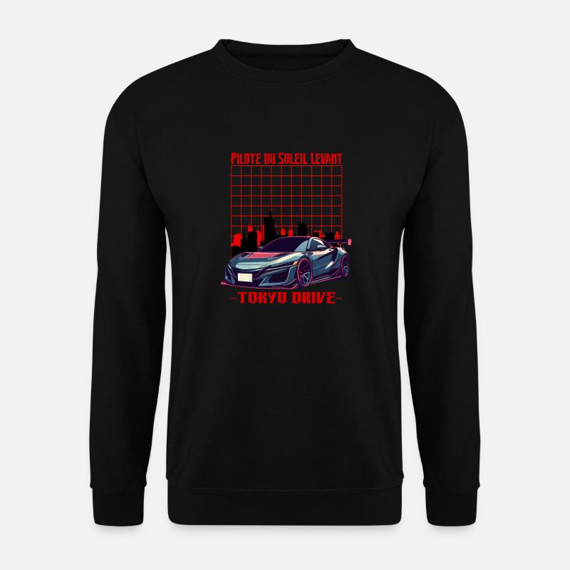 Lotse der Sonne, des Windes - Unisex Pullover - Schwarz