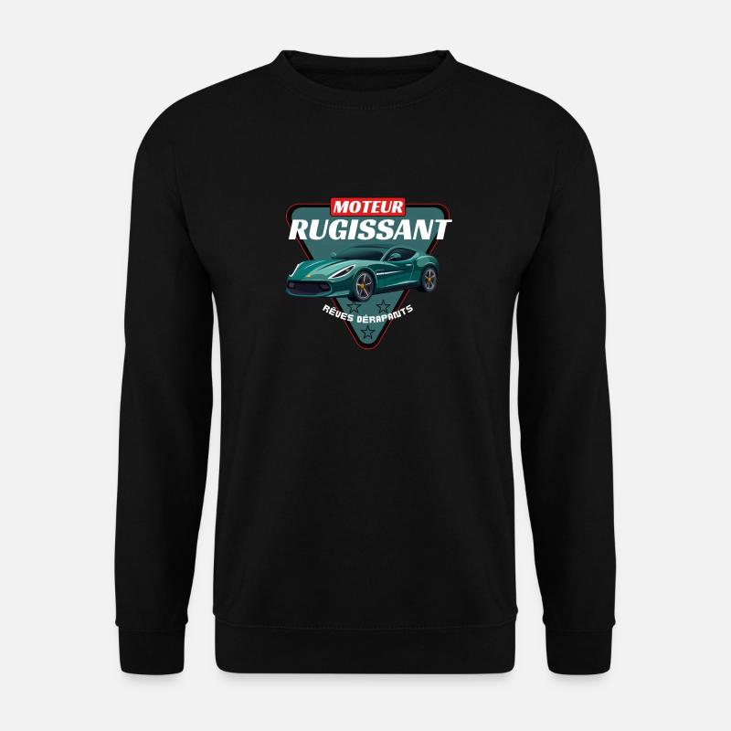 Roaring Engine - Unisex Sweatshirt - black