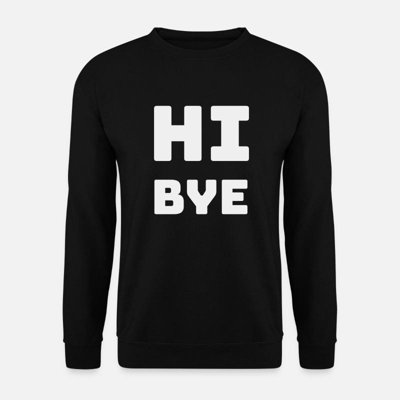 SALUT BYE - Sweat-shirt Unisexe - noir