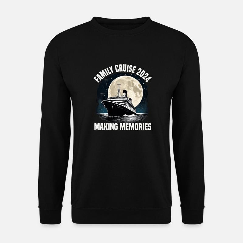 Family Cruise 2024 Cruise Ship Vacation Group - Unisex Pullover - Schwarz