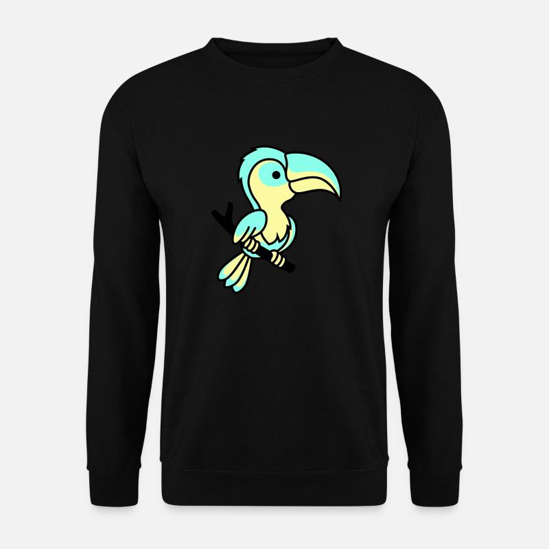 papagei - Unisex Pullover - Schwarz