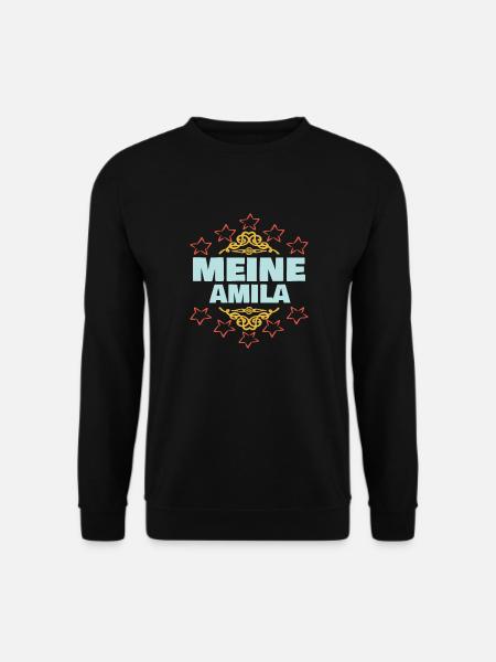 Girl Amila - Unisex Sweatshirt - black