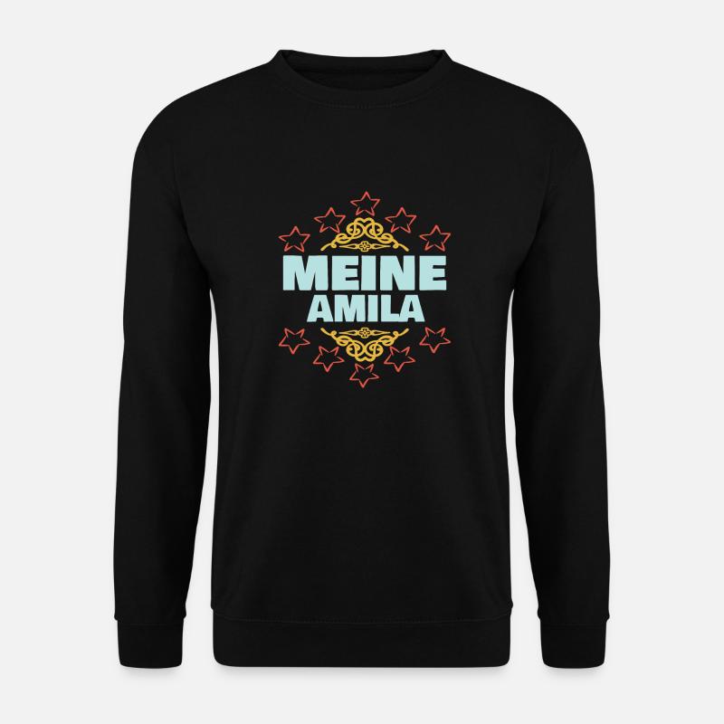 Mädchen Amila - Unisex Pullover - Schwarz