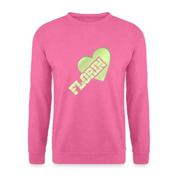 Florin d’or - Sweat-shirt Unisexe - rose - Devant