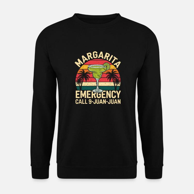 Spaßiger Cocktail-Spruch - Unisex Pullover - Schwarz