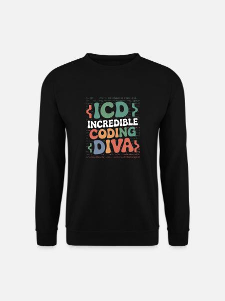Passionate coding - Unisex Sweatshirt - black