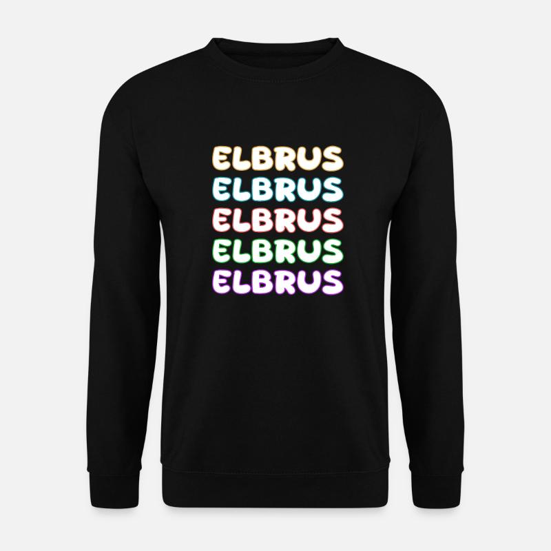 Elbrus - Unisex Pullover - Schwarz