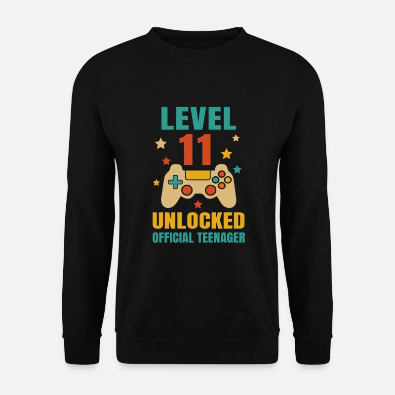 11th birthday - Unisex Sweatshirt - black