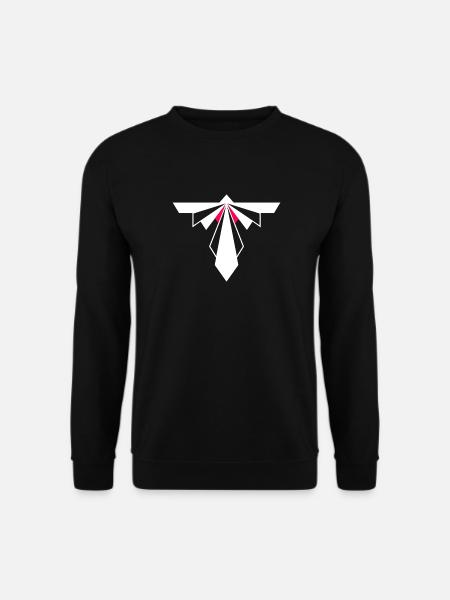 Infinity Int. Service & Sicherheit Logo Single - Unisex Pullover - Schwarz