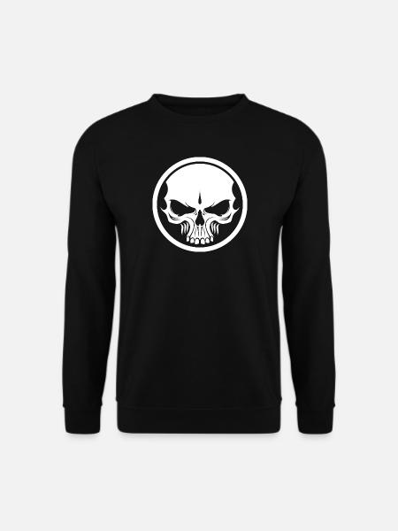Evil Skull - Unisex Sweatshirt - black