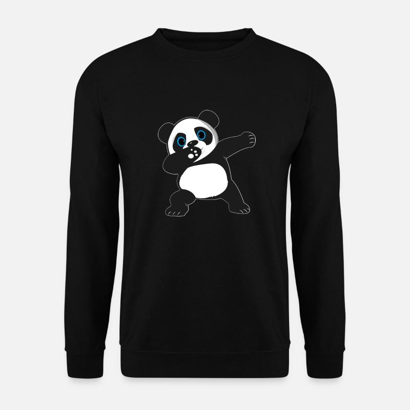 Dabbing Dab Dancing Panda - Sweat-shirt Unisexe - noir