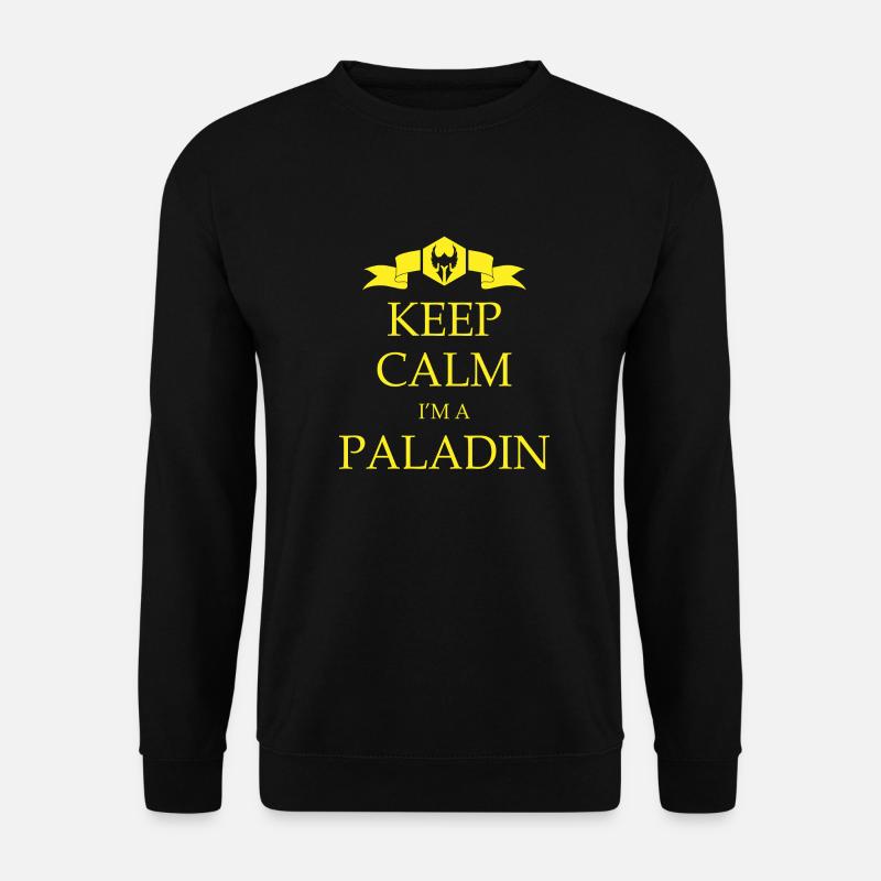 Paladin RPG Nerd Geek Gift - Unisex Sweatshirt - black