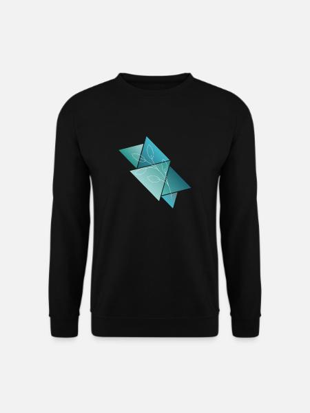 Triangleplant - Unisex Sweatshirt - black