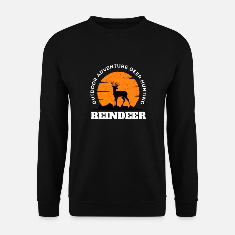 Hunting - Unisex Pullover - Schwarz