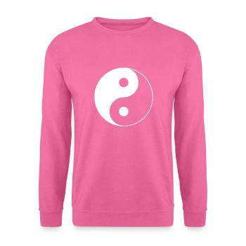 Yin Yang - Sweat-shirt Unisexe - rose - Devant