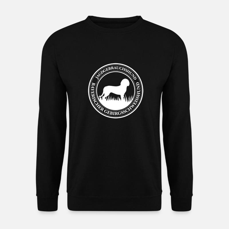 Bayerischer Gebirgsschweisshund Jagdgebrauchshund - Unisex Pullover - Schwarz