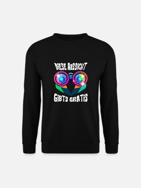 This view is free ! - Unisex Sweatshirt - black