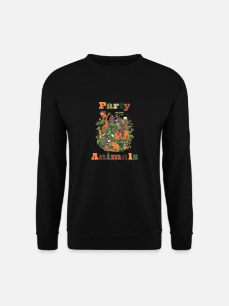 Wild Party Animals Music Band - Unisex Sweatshirt - black