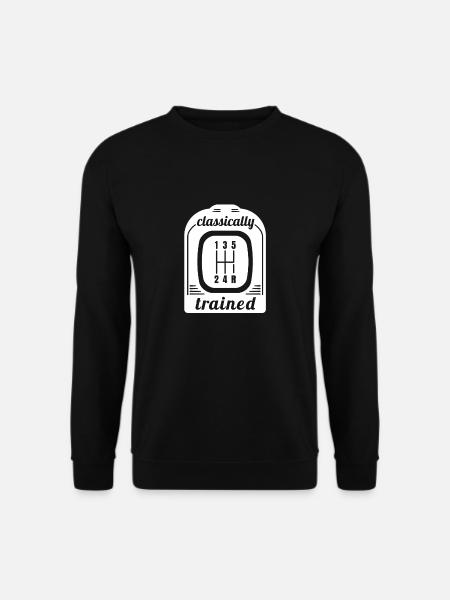Manuelles Getriebe Schaltung Schaltgetriebe - Unisex Pullover - Schwarz