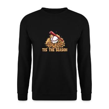 La saison Baseball Peanut Case Casque - Sweat-shirt Unisexe - noir - Devant - Alina (178cm) & Michal (187cm)