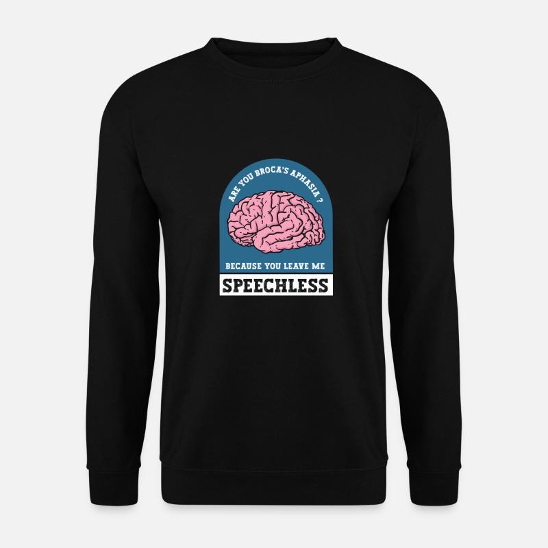 Empower Aphasia Awareness Connection - Unisex Pullover - Schwarz