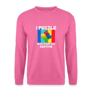 Je suis perplexe bien au-delà de l’heure du coucher - Sweat-shirt Unisexe - rose - Devant