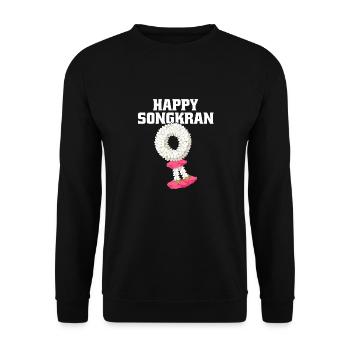 Happy SongCrane Fest Thailand - Unisex Sweatshirt - black - Front - Alina (178cm) & Michal (187cm)