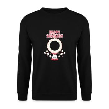 Happy SongCrane Fest Thailand - Unisex Sweatshirt - black - Front - Alina (178cm) & Michal (187cm)